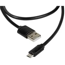 Vivanco USB-A auf Micro-USB 2.0 2 m Schwarz