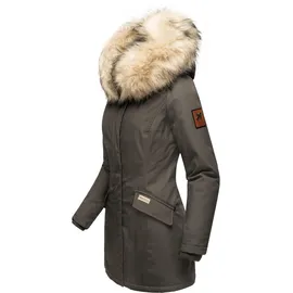 Navahoo Wintermantel Cristal beige / khaki XS