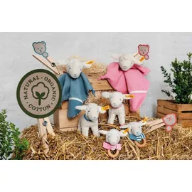 Steiff Liena Lamm 18 cm Weiss/Rosa