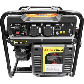 DeTec. Inverter Stromerzeuger 3,5 kW | Benzin Stromgenerator 230V | Notstrom Inverter Generator