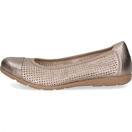 CAPRICE Ballerina in (Taupe METALLIC), 39