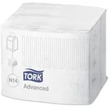 TORK Servietten 16,5 x 21,3 cm 2-lagig weiß