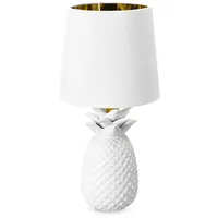 Navaris Tischlampe Ananas Design - 35cm hoch - Deko