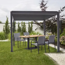 BEST Freizeitmöbel Cadiz 360 x 530 cm anthrazit