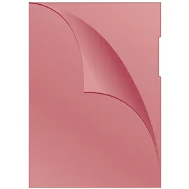 Q-Connect KF00306 Sichthülle, A4, 100 Stück genarbt rot