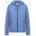 Cecil Jacke mit Strukturmix und Kapuze - Blau