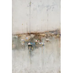 Gemälde FERNWEH - bunt - LB 60x90 cm