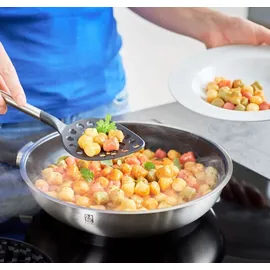 Rösle Gourmet-Set Pasta "Basic Line" 2-tlg., Spaghettiheber und Schaumlöffel, schwarz/silbern