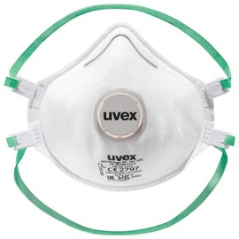 Uvex silv-Air classic 2310 8762313 Feinstaubmaske mit Ventil FFP3 15 St. EN 149:2001 + A1:2009 DIN 1