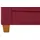 Home Affaire "Borkum, B: 186cm", rot (bordeaux), B:186cm H:87cm T:88cm, Struktur (100% Polyester);Luxus-Microfaser ALTARA NUBUCK (100% Polyester);MELROSE (100% Polyester);Luxus-Microfaser Toro (100% Polyester), Sofas, mit Federkern