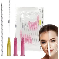 PDO Fäden PDO Threads Lift PDO Mono Threads Fadenlifting Fadenlifting für Face Whole Body,20PCS (26G*60MM)