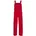 Canvas 320 Latzhose Rot/Rot Größe 52