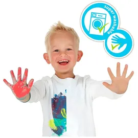 SES Creative Fingerfarben Mega Set 6 St. 110 ml mehrfarbig