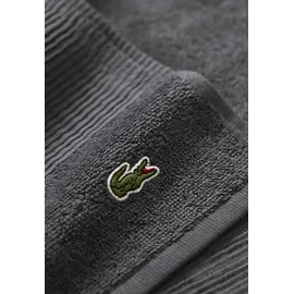 Lacoste Lecroc Badetuch 100 x 150 cm schwarz