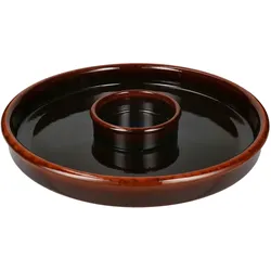 Juego Tapas Schale Ø33,5cm Ton Cazuela groß Dipschälchen Antipasti Fingerfood