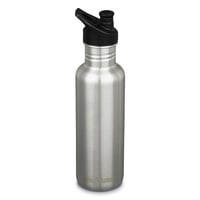 Klean Kanteen Classic Sport Cap Trinkflasche 800ml brushed stainless (1008438)