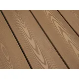 KAHRS BPC Terrassendielen, Natural Design, Massiv, 20x140 mm, Sinaieiche, strukturiert/gebürstet