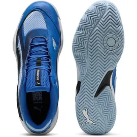 Puma Solarstrike 4 Hallenschuhe Unisex mountain blue/puma black/haute tropic/puma white 38,5