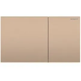 Geberit Sigma70 Betätigungsplatte Edelstahl rotgold/gebürstet/easy-to-clean-beschichtet