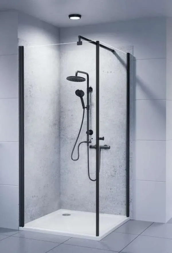 DuCD Dusar Glass 6 Evolution Vario Drehtür mit.. - Duschkabine