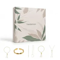 Heideman Schmuck-Adventskalender Summerbox Mailand silberfarben, Schmuckset mehrteilig Schmuck für Frauen - 5 Schmuckstücke goldfarben|silberfarben