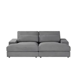Lounge Sofa  Branna ¦ grau ¦ Maße (cm): B: 232 H: 88 T: 164.0