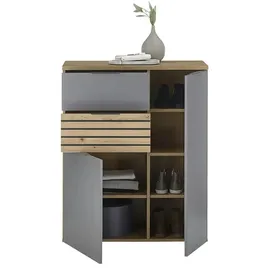 Stella Trading Milan 85 x 103 x 38 cm grau / grau