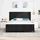 vidaXL Boxspringbett 180 x 200 cm Schwarz