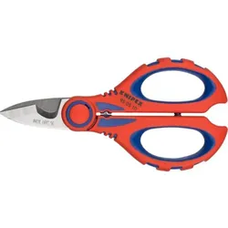KNIPEX Elektrikerschere mit Crimpstelle