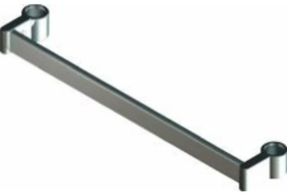 Handtuchhalter Röra verchromt 1000 mm RAL 9016