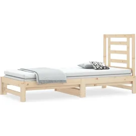 vidaXL Tagesbett 90 x 200 cm Braun