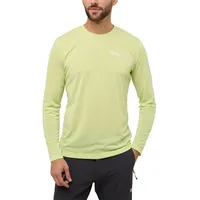 Jack Wolfskin Vonnan Langarm-t-shirt - Cool Matcha - XL