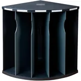 Exacompta 393714D 3er Pack Ergonomische Sortierablage THE CORNER mit 5 Fächern Schwarz/grau,