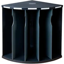 Exacompta 393714D 3er Pack Ergonomische Sortierablage THE CORNER mit 5 Fächern Schwarz/grau,