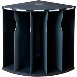 Exacompta 393714D 3er Pack Ergonomische Sortierablage THE CORNER mit 5 Fächern Schwarz/grau,