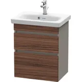 Duravit Waschtischunterschrank Com DuraStyle 50x36,8cm, N dk/b ma, 2 SchKa., wandhängend