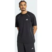 adidas TECH APPAREL T-Shirt schwarz M