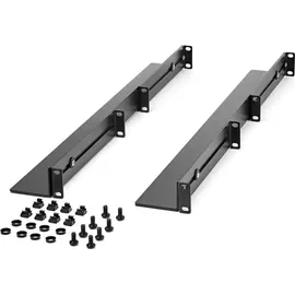 Startech StarTech.com 1HE 19 Zoll Server Rack Schienen - 60,9-91cm Einstellbare Tiefe - Universelle 4 Pfosten Rack Schienen - Netzwerk Geräte/Server/UPS Schienen für HPE ProLiant Dell PowerEdge (UNIRAILS1UB)