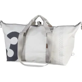 360 Grad Kutter XL Reisetasche weiß/grau