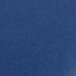 Clairefontaine 10x Farbiges, gerilltes Kraftpapier 65g, Rolle 3x0,70m - Marineblau 95763C