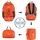 luxuskollektion Ultraleichter 20 l orange