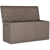 vidaXL Garten-Aufbewahrungsbox 270 L 44,5 x 51 cm Braun