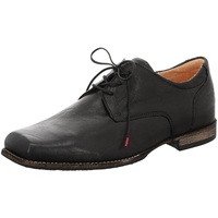 THINK! Guru Schnürhalbschuh, Herren Derby Schnürhalbschuhe, Schwarz (SCHWARZ 00), 42.5 EU