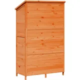 vidaXL Gartenhaus 1,07 x 0,56 m Braun