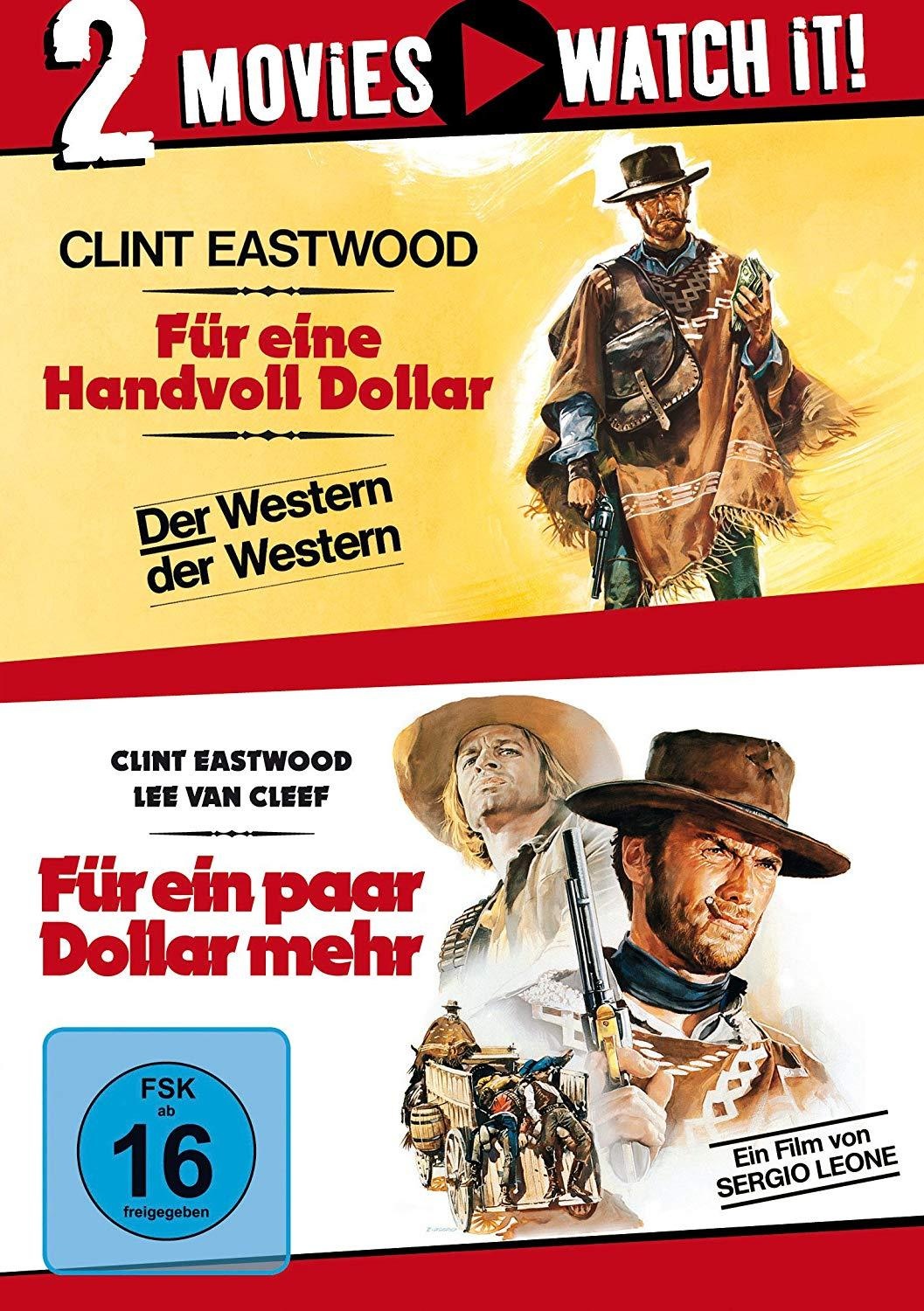 Für Eine Handvoll Dollar / Für Ein Paar Dollar Mehr (DVD)