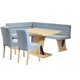 Home Affaire »Laros Sitzgruppe, Eckbank, Stühle, Tisch«, (Set, 4tlg Set), perfekt für Küche, Esszimmer, Wohnzimmer, Bestseller