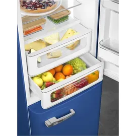 Smeg FAB32LBL6 Retro-Kühl-Gefrierkombination (331 l, 1968 mm hoch, Blau)