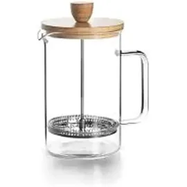 Lacor 62168 Manuelle Kaffeemaschine, Französische Presse 0,8 l, Braun, Transparent
