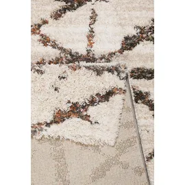 Esprit Hochflor-Teppich ESPRIT "Ronja ESP-80335", weiß (weiß,creme), B:160cm H:30mm L:225cm, Polyester, Teppiche, Shaggy, Langflor, Weich, Wohnzimmer, Schlafzimmer