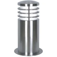 Elstead Lighting Außenleuchte Edelstahl Sockelleuchte Wegleuchte Gartenlampe Standleuchte Poller